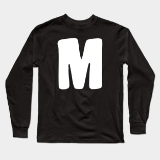 Letter M Long Sleeve T-Shirt